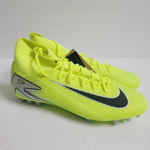 NEW Nike Mercurial Superfly Academy AG Soccer Cleats FQ8329-700 Size 11 Volt - Picture 3 of 8